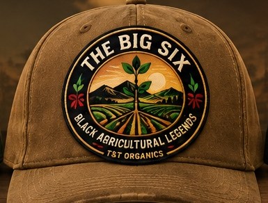 Brown Patch Style cap concept with a round mountain-and-sprout badge.